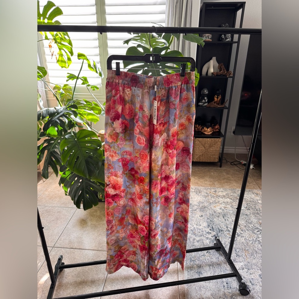 L'AGENCE Multicolor Floral Pants - Picture 3 of 4